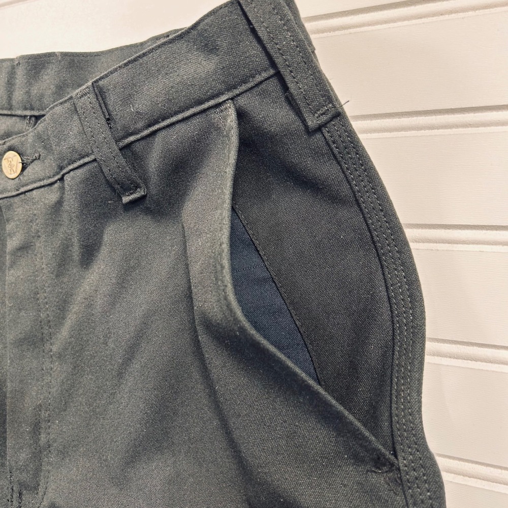 Workrite Nomex IIIA FR Full Cut Work Pants Men 34 (FITS 33) Black 402NMX75BK - Picture 6 of 16